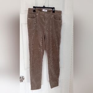 Oat Mid Rise skinny Courduroy, size 29. Corpcore